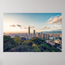 Evening in Taipei Poster