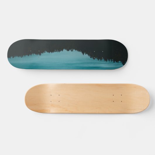 Evening Lake Skateboard (Horizontaal)