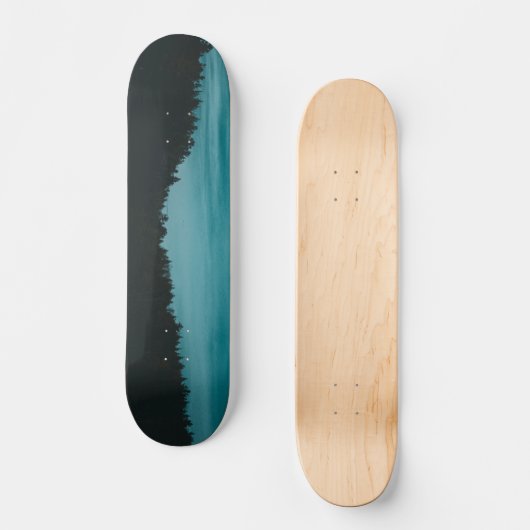 Evening Lake Skateboard (Voorkant)
