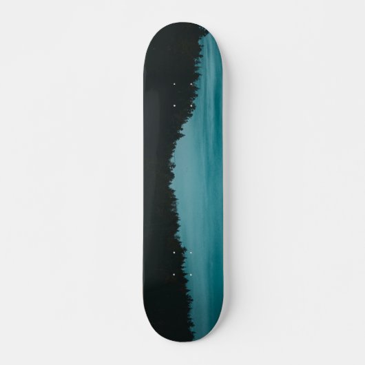Evening Lake Skateboard (Voorkant)