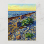 Evening light on the coast of Vormsi Briefkaart (Voorkant)