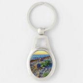 Evening light on the coast of Vormsi Sleutelhanger (Voorkant)