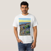 Evening light on the coast of Vormsi T-shirt (Voorkant volledig)