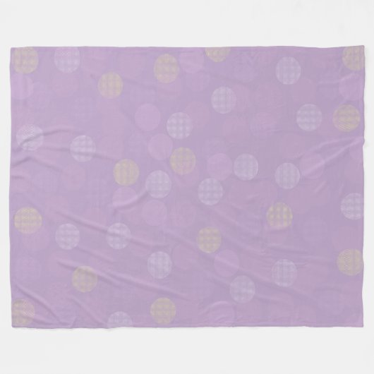 Evening Lights Fleece Deken (Voorkant (Horizontaal))