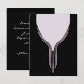 Evening Out Series Uitnodigingen voor date night (Voorkant / Achterkant)