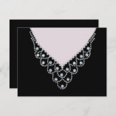 Evening Out Series Uitnodigingen voor date night 2 (Voorkant / Achterkant)