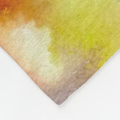 "Evening Perch" Hummingbird Print Fleece Deken (Hoek)