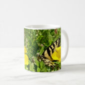 Evening Primrose, swallowtail butterfly mug ©️dh26 Koffiemok (Voorkant rechts)