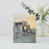 Evening Pueblo van Walpi door Marion Kavagh Wachte (Staand voorkant)