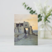 Evening Pueblo van Walpi door Marion Kavagh Wachte Briefkaart (Staand voorkant)