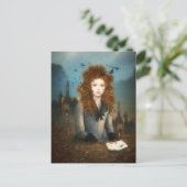 Evening Reading Briefkaart (Staand voorkant)