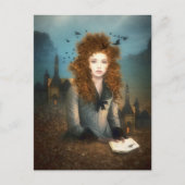 Evening Reading Briefkaart (Voorkant)