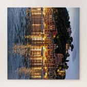 Evening Reflections op Portofino - 20x20 - 676 pc Legpuzzel (Horizontaal)
