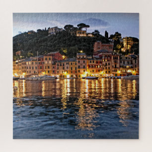 Evening Reflections op Portofino - 20x20 - 676 pc Legpuzzel