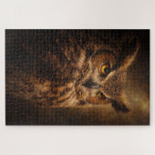 Evening Sentinel | Owl Art | Puzzle Legpuzzel (Horizontaal)