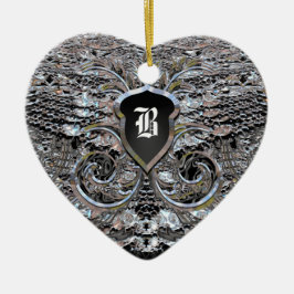 Evening Shimmer Victoriaans Keramisch Ornament