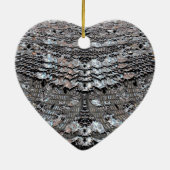 Evening Shimmer Victoriaans Keramisch Ornament (Achterkant)