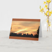 Evening Sky, Bremerton, Verenigde Staten Kaart (Gele Bloem)