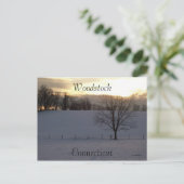 Evening Sky Briefkaart (Staand voorkant)