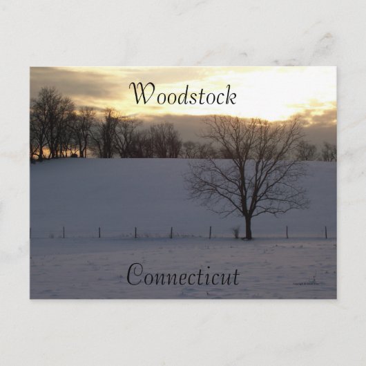 Evening Sky Briefkaart (Voorkant)