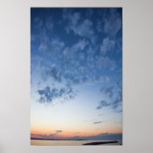 Evening Sky, Elk Rapids, Michigan Poster (Voorkant)