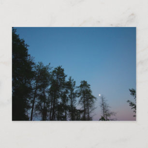 Evening Sky Over Elk Lake, Michigan Briefkaart