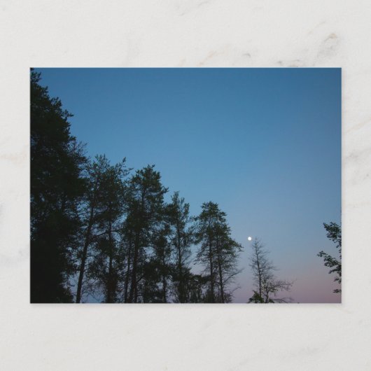 Evening Sky Over Elk Lake, Michigan Briefkaart (Voorkant)