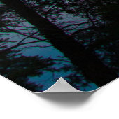 Evening Sky Over Elk Lake, Michigan Poster (Hoek)