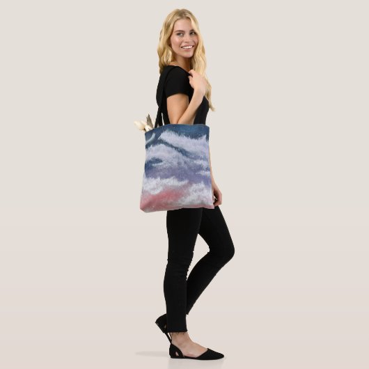 Evening Sky Tote Bag (Op model)
