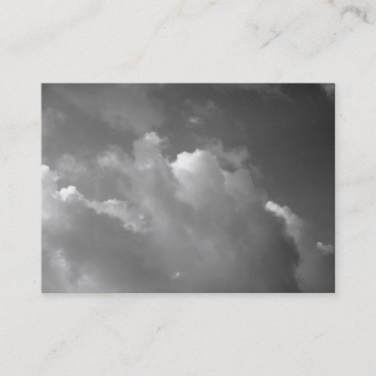 Evening Sky Visitekaartje (Voorkant)