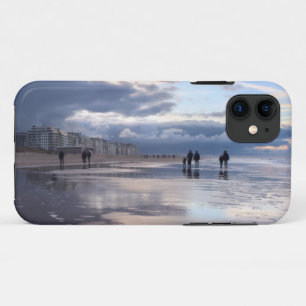 Evening Sky Wenduine Beach, België Case-Mate iPhone Case