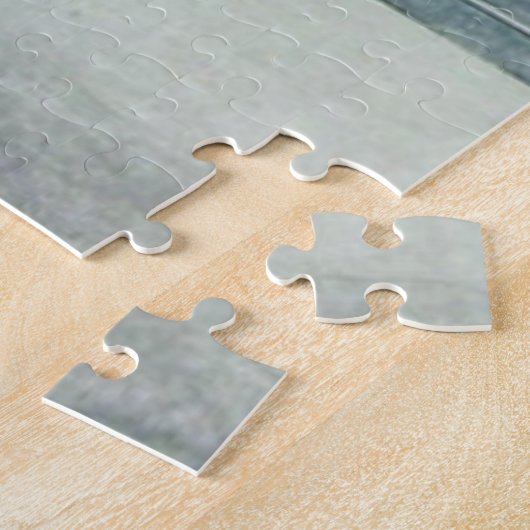 Evening Snow at Edo River Hasui Kawase Legpuzzel (Zijkant)