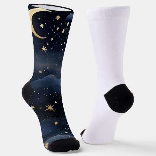 'Evening Sox', Art-Sokken Sokken (Gebogen)