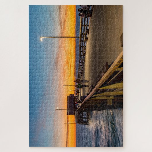 Evening Stroll op Balboa Pier Legpuzzel (Verticaal)