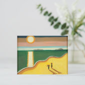 Evening Sun 2010 Briefkaart (Staand voorkant)