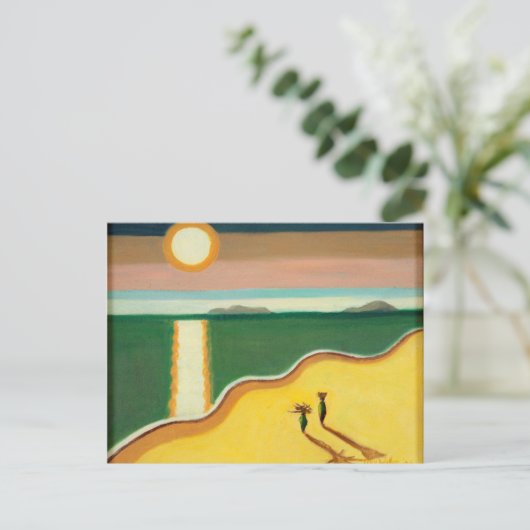 Evening Sun 2010 Briefkaart (Staand voorkant)