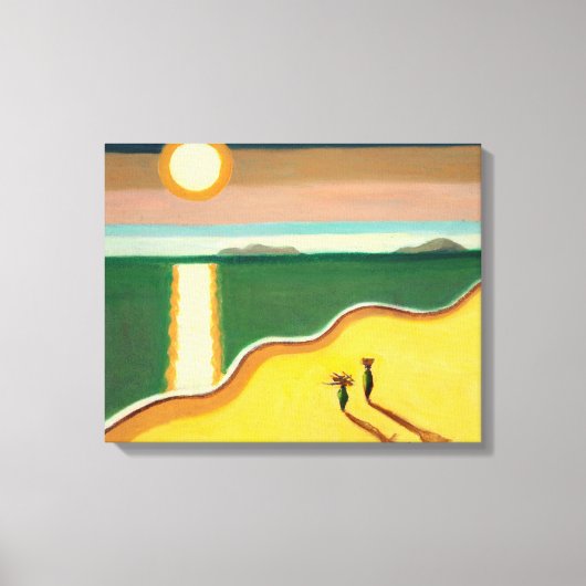 Evening Sun 2010 Canvas Afdruk (Voorkant)