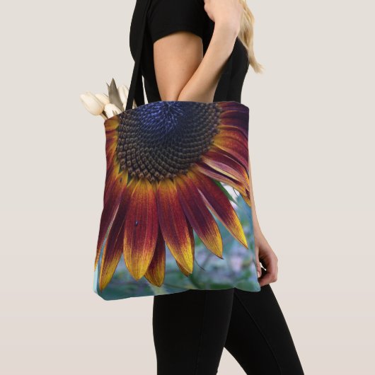 Evening Sun Mix Sunflower Canvas tas (Dichtbij)