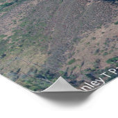 Evening Sun on Castle Rock, Golden Colorado Poster (Hoek)