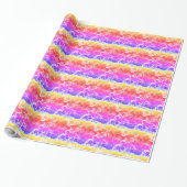 Evening Sun Party Wrapping Paper Cadeaupapier (Uitgerold)