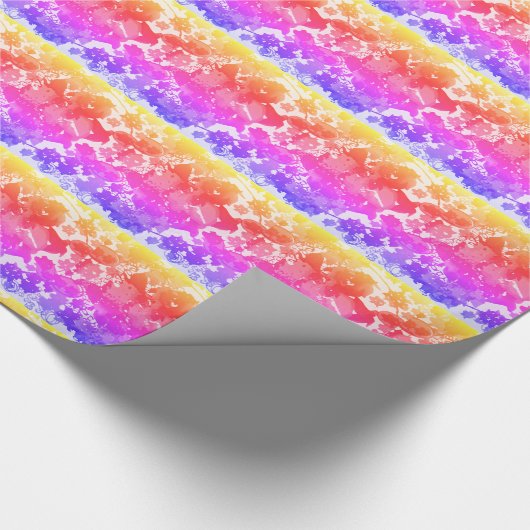 Evening Sun Party Wrapping Paper Cadeaupapier (Hoek)