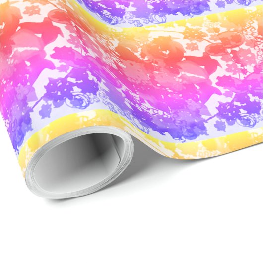 Evening Sun Party Wrapping Paper Cadeaupapier (Rol Hoek)