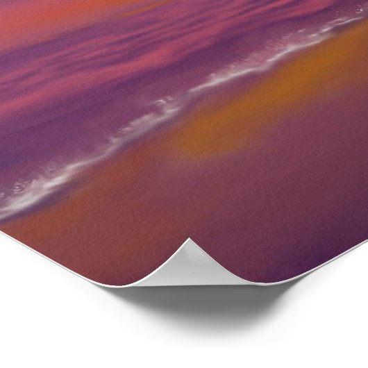 Evening Sunset (Alt-versie) Poster (Hoek)