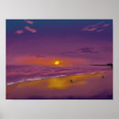 Evening Sunset (Alt-versie) Poster (Voorkant)