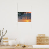 Evening Sunset Poster (Keuken)