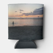 Evening Sunset Tropical Beach Waikiki Oahu Hawaii Blikjeskoeler (Voorkant)