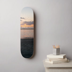 Evening Sunset Tropical Beach Waikiki Oahu Hawaii Persoonlijk Skateboard