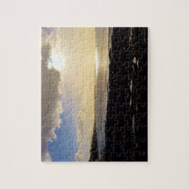 Evening Uitzicht van Porthleven Cornwall England Legpuzzel