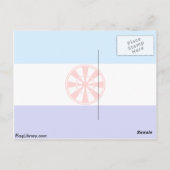 Evenkia, Russische vlag Briefkaart (Achterkant)