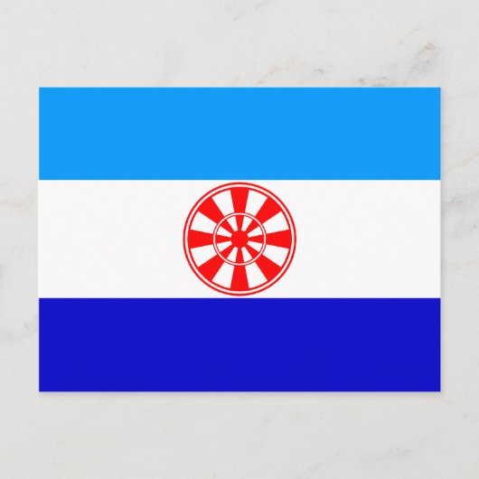 Evenkia, Russische vlag Briefkaart (Voorkant)